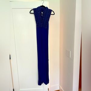 BCBG- deep purple - maternity dress